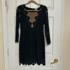 For love and lemons lace dress small